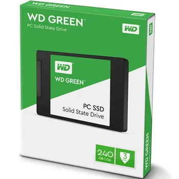 Western Digital WD GREEN PC SSD 240GB 2.5 inch SATA 3 prenosni računalnik notranji sabit trdi disk interno hd zvezek harddisk disque