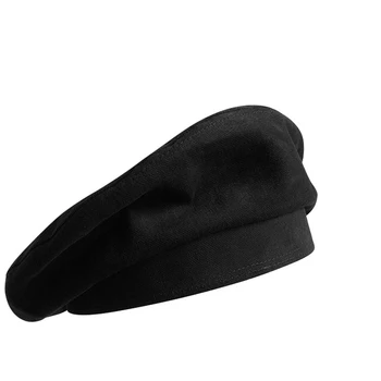 Casquette spomladi in jeseni in pozimi retro črna baretka temperament ženske Britanski slikar klobuk newsboy octagonal skp BLM10
