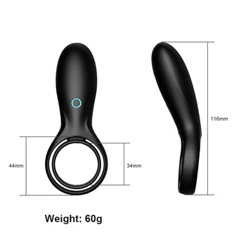 Moški Čistost Vibracijska Petelin Silikonsko Tesnilo Sex Igrače Penis, Vibrator za Klitoris Spodbujanje Odraslih Izdelek za Nekaj Tiča Obroč Moški