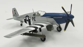 1:72 ZDA P-51B borec model v drugi Svetovni Vojni prvi trobentač deloval 36355 Zbirka model