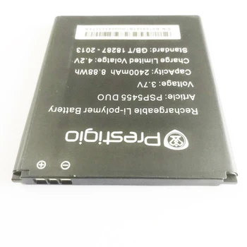 3,7 V 2400mAh Zamenjava PSP5455 Baterija Za Prestigio PSP 5455 DUO Bateria Batterie Mobilnega Telefona, Baterije