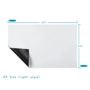 Magnet tabla A3 mehko magnetne plošče, Suho Brisanje risanje in snemanje odbor Za Hladilnik Hladilnik