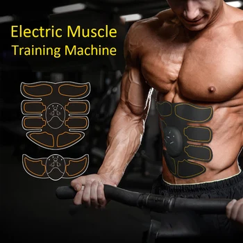 Električni Mišični Trening Pralni Trebušne Roko Mišice Trener Telesa, Hujšanje Fat Burning Stavbe Fitnes Stimulator Masaža