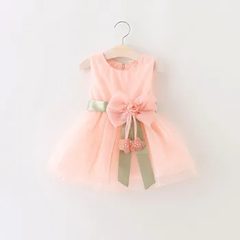 2020 Novo Poletje Baby Dekleta Obleke Princess Lok Poroke Obleko Otroci Rojstni Dan Obleko Kostum Otroci Oblačila Za 0-3 Leta