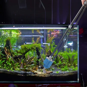 20/28W Električni Aquarium Fish Tank Sprememb Vode Črpalka Čiščenje Orodja Vode Menjalec Gramoz Čistilo Vzmet Vodni Filter Črpalka