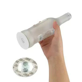 50pcs/veliko Super svetla 3 mm 6LED Flash Žarnice Steklenico Pokal Mat Železnica LED glorifier mini tlivni palica Za Klube, Bari Stranka-Bela