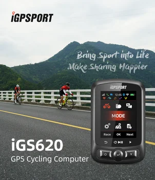 IGPSPORT 620 ANT+ Bluetooth4.0 USB Brezžični Kolesarski Računalnik GPS Nepremočljiva IPX7 merilnik Hitrosti