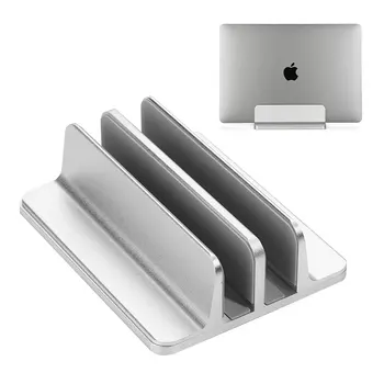 1/2pcs Navpično Laptop Stand Nastavljiv Aluminija Hladilnik Držalo, Stojalo Prenosni za Apple MacBook iPad Dvojno Namizno Stojalo Držalo