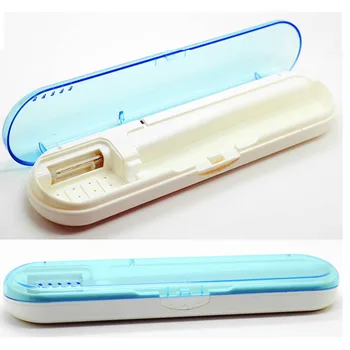 Prenosni zobna ščetka Samodejno Dezinfekcija z UV Sterilizacija Primeru Potovanja Zobno Ščetko Sterilizator Škatla za Orodje MH88