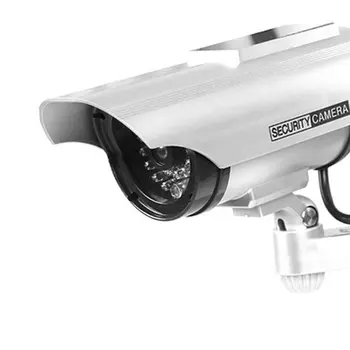 Sončne Nepremočljiva Lutke Ponaredek CCTV Kamera Z Utripajočo LED Za na Prostem ali v Zaprtih prostorih, ki Iščejo Realne lažne Kamere za Varnost