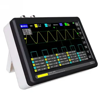 Žep Velikih Analizator za Digitalno Shranjevanje Oscilloscope Nastavite Odkrivanje Inženiring Za Elektronske Vzdrževanje 7 palčni Zaslon 2 Kanala
