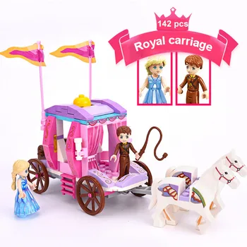 Prijatelji za dekleta princesa grad prevoz Združljiv opeke powerpuff dekle za modularni bloki igrača določa igrače za otroke