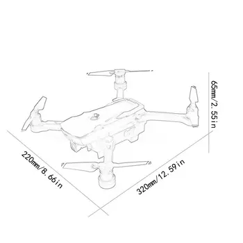 CG033 Brushless FPV Quadcopter Z HD 1080 P WiFi Gimbal Fotoaparat RC Helikopter Zložljive RC Brnenje GPS Brnenje 20 min Čas letenja