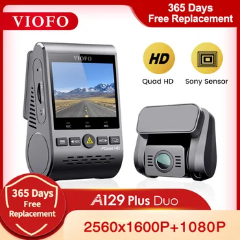 VIOFO A129 Plus Duo Avto DVR Dash Cam z Rear View Camera Avto Video Snemalnik Quad HD Night Vision Senzor Sony Dashcam z GPS