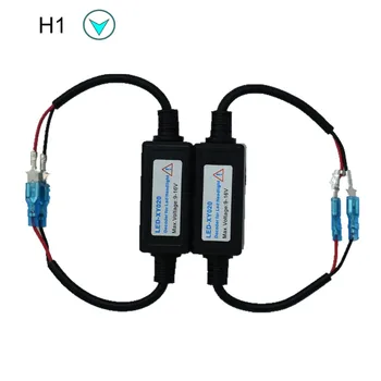 2 kosov LED Smerniki Dekoder H1 H3 H4 H7 H11 H13 9005 CAN-BUS EMC Opozorilo Žiga Kondenzator Anti-utripanja Upor pas