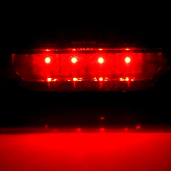 ANGRONG Black Prekajene Objektiv Tretji Visoki Ravni LED Zavorne Stop Luč Za Cherokee XJ 97-01