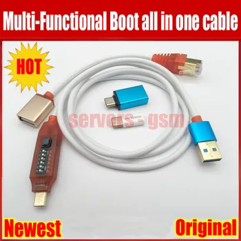 NOVO UMF Vse v en Škorenj Kabel (ENOSTAVNO PREKLAPLJANJE) priključek Mikro USB priključek RJ45 Vse v Enem Večfunkcijsko Boot Kabel kabel edl