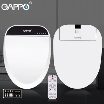 GAPPO smart sedežev wc školjko sedeža kritje bide Električni wc sedeža kritje toplo čisto sedeža kritje inteligentni školjko sedeža, sveti