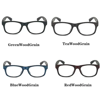 RBRARE Retro Anti-modra Svetloba Obravnavi Očala Moških Novo Imitacija Lesa Zrn Osebnost Okvir Očal Modri Recept Očala