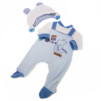 Veliko različnih stilov Punčko oblačila set za 50-60 CM lutke otroka bebe prerojeni malčka dekle obleko vse bombaž oblačila