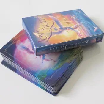 Novo Tarot kart oracles krova skrivnostno vedeževanje Ljubezen in svetlobo oracles kartice za ženske, dekleta kartice igra družabne igre