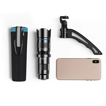APEXEL Dodatni HD 20x-40x povečava teleskop telefoto objektiv oko mobilne objektiv+ selfie stojalo za Samsung iPhone vse Pametne telefone