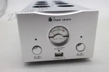Bada 5610 Evropski standard Power Filter Avdio filter Schuko Vtičnice, 2-kanalni Napajanje Filter z USB 5V 2A izhod