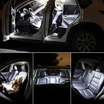 Za 2007-2019 Nissan Obratno Bel avto dodatki Canbus Napak LED Notranjosti Branje Svetlobe Svetlobni Kit Zemljevid Dome Licence Lučka