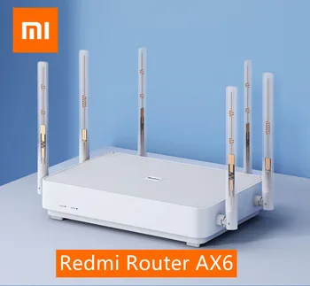 Xiaomi Redmi AX6 Usmerjevalnik Wifi 6 6-Core 512M Pomnilnik Očesa Home Is 6 Signalni Ojačevalnik 2.4 G 5GHz 2+4 PA Samodejno Prilagodi Dual-Band OFDMA