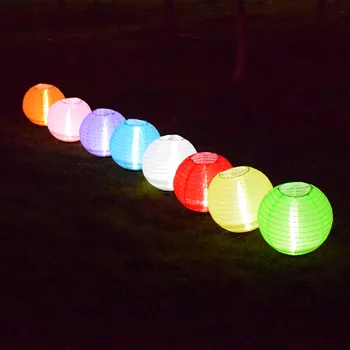 Vrt na Prostem Sončne Pravljice, Luči, LED Festival Luči Visi Kitajska Praznovanje Svetilka Nepremočljiva 7 barv Krajine Razsvetljavo