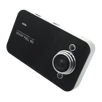 K6000 Avto DVR 1080P Full Video Snemalnik nadzorno ploščo armaturno Kamera LED Nočna Vizija, Video Registrator Dashcam Podpira TF Kartice