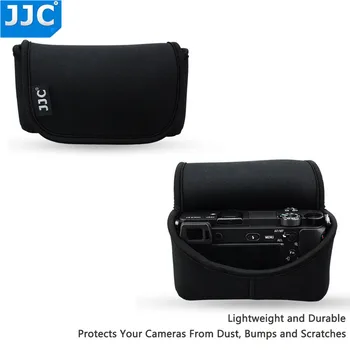JJC Mirrorless Fotoaparat Primeru DSLR Vrečko za Sony A6100 A6600 A6000 A6300 Olympus E-PL5 in E-PL6 E-PL7 Fujifilm XT30 XT10 XT20 Canon