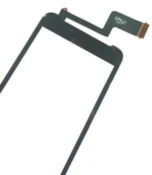3.7 cm Za HTC One V T320e G24, Zaslon na Dotik, Računalnike Sprednje Steklo Objektiva Senzor Plošče, Črne Barve s trakom
