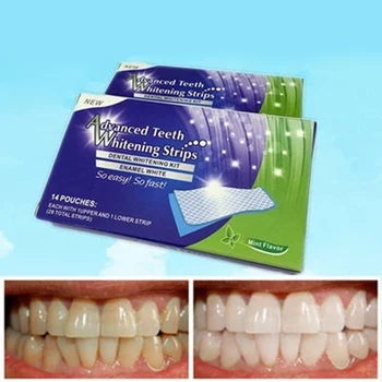 28PCS 3D Gel za Beljenje Zob Trakovi Bele Zob Zobna Komplet za Ustno Higieno Skrbi Trakovi Madeže Odstranitev Ustno Higieno Skrbi