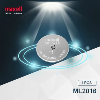 2pc Maxell Original ML2016 ML 2016 3v baterija Li-Ion, Litij-Ionska gumbaste Gumb CMOS RTC Baterije Baterije