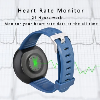 Morefit 2020 D18 Pametno Gledati Moške Bluetooth Fitnes Tracker SmartWatch Ženske, Srčni Utrip, Krvni Tlak Zdravje Ure Manžeta