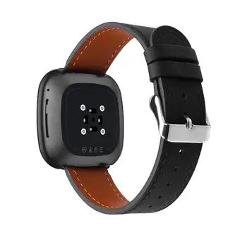 Za Fitbit Obratno 3 Band Usnjeni Trak Zamenjava Pametne Watch pribor za Fitbit Občutek band / obratno 3 correa Zapestnica razredi