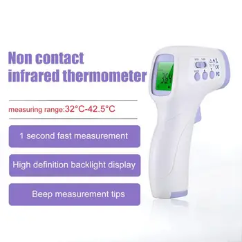Multifunkcijski Infrardeči Termometer Medicinske Ušesni Termometer Za Odrasle Baby Telo Digitalni Vročina Termometer Visoke Natančnosti