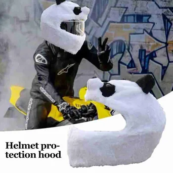 Pokrivala Zaščitni Pokrov Panda Živali Pokrov motornega Kolesa Smešno Heeds Noro Primeru nesreči Na Prostem, Osebno Polno Kritje Čelade