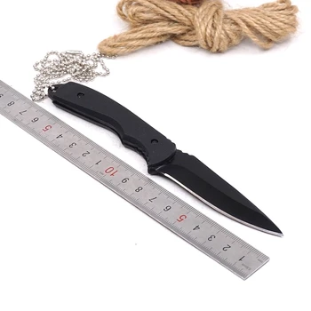 Fiksno Rezilo Lovski Nož Žep Taktično Preživetje Noži Majhne Naravnost Nož za Kampiranje na Prostem Reševanje EOS Orodja