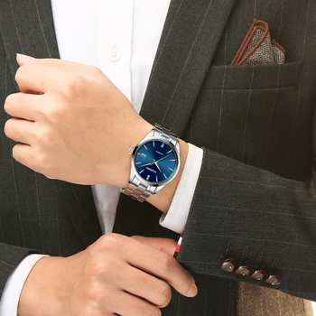 Cadisen watch moških samodejno top blagovne znamke luksuzni mehanske moških ročno uro iz nerjavečega jekla nepremočljiva šport moške ure NH35A 2020 Nova