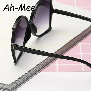 Modna blagovna Znamka, Design Classic sončna Očala Ženske Luksuzni Prevelik Metulj Okvir sončna Očala Gradient Objektiv Kvadratnih Odtenki UV400