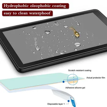 2Pcs Tablet, Kaljeno Steklo Screen Protector Kritje za Chuwi Hi8 Zraka Zaščita Oči Anti-Scratch eksplozijam Kaljeno Film