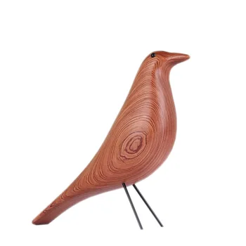 Nordijska Hiša Ptica Figur Lesene Mir Golob Skulpture Doma Dekor Sodobne Lesa Plovila, Dnevna Soba Dekoracijo Dodatki