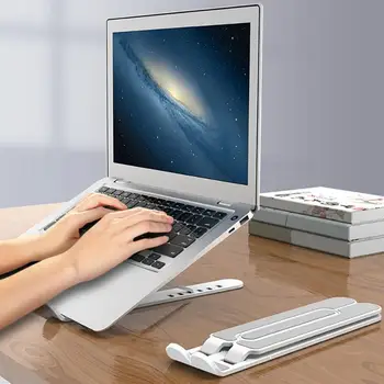 Nastavljiv Zložljive Laptop Stand Adjustable Notebook Stand Prenosni Prenosni Nosilec Tablet Stojalo Za Računalniško Podporo