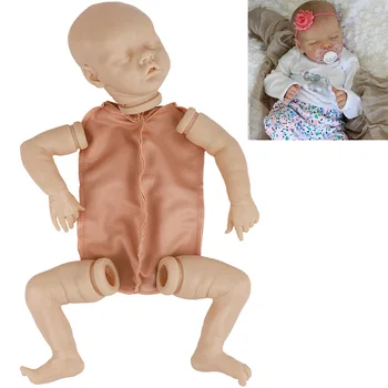 17 20 22-palčni Veren Prerojeni Baby Doll Kit Vinil Unpainted Nedokončane Lutka Deli Newborn Baby Lutke DIY Prazno Lutka Božič Darilo Komplet