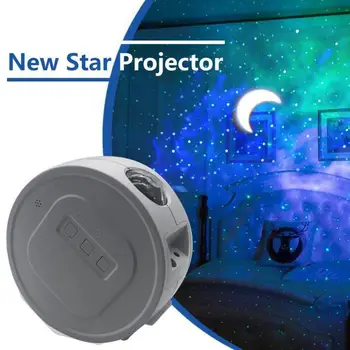 Prenosna LED Galaxy Nebo Projektorjem Star Noč Svetlobe Projekcija Multi-Barve Ocean Kodranje Luči 360 Stopinj Rotacija, Nočne Luči