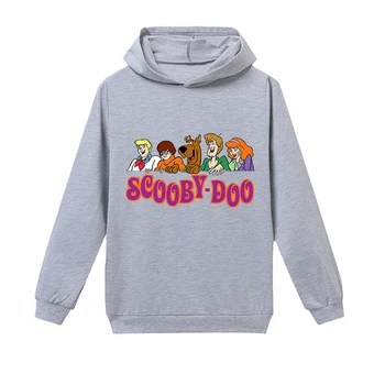 2020 New Scooby Doo Otroke, Risanka Oblačila Smešno Baby Fantje Dekleta Hoodies Vrhovi Skrivnost Sweatshirts Pralni Otroci Športna Oblačila