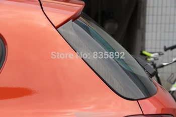 Ogljikovih vlaken vrata lip fin spojler zadaj okno razdelilniki nazaj okno fin zadaj za BMW serije 1 F20 F21 hatchback 2012