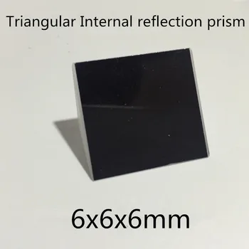 2pcs 6x6x6mm 6*6*6 mm pravim Kotom K9 Trikotni Notranji Odraža Prizmo Objektiv